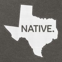 I Love Lone Star State Texas Native Cotton Canvas Backpack