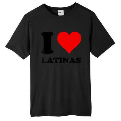 I Love Latinas Tall Fusion ChromaSoft Performance T-Shirt