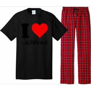 I Love Latinas Pajama Set