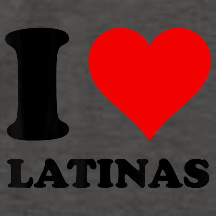 I Love Latinas Vector Backpack
