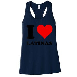 I Love Latinas Women's Racerback Tank