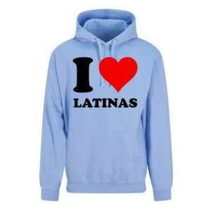 I Love Latinas Unisex Surf Hoodie