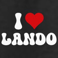 I Love Lando I Heart Lando Valentine's Day 7 Panel Mesh Trucker Snapback Hat