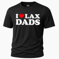 I Love Lax Dads I Heart Lax Dads Cooling Performance Crew T-Shirt