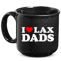 I Love Lax Dads I Heart Lax Dads 15oz Campfire Ceramic Mug