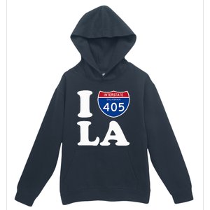 I Love La 405 Freeway Los Angeles Urban Pullover Hoodie