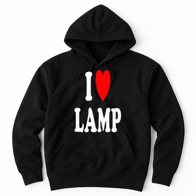 I Love Lamp Funny Light Shade Lampshade Candle Lantern Moth Hoodie