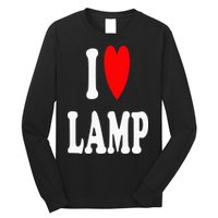 I Love Lamp Funny Light Shade Lampshade Candle Lantern Moth Long Sleeve Shirt