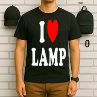 I Love Lamp Funny Light Shade Lampshade Candle Lantern Moth T-Shirt
