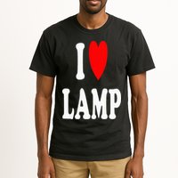 I Love Lamp Funny Light Shade Lampshade Candle Lantern Moth Tall T-Shirt