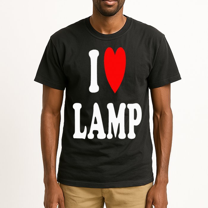 I Love Lamp Funny Light Shade Lampshade Candle Lantern Moth Tall T-Shirt