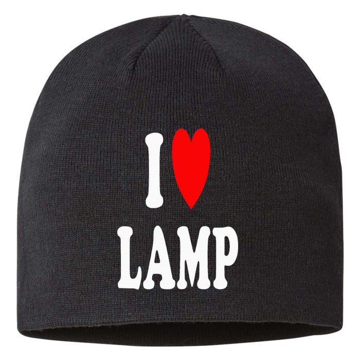I Love Lamp Funny Light Shade Lampshade Candle Lantern Moth Sustainable Beanie