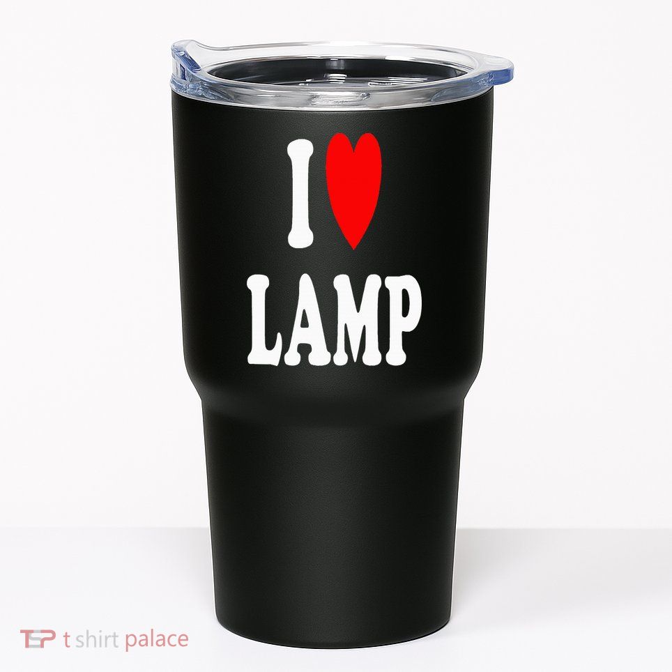 I Love Lamp Funny Light Shade Lampshade Candle Lantern Moth Tumbler