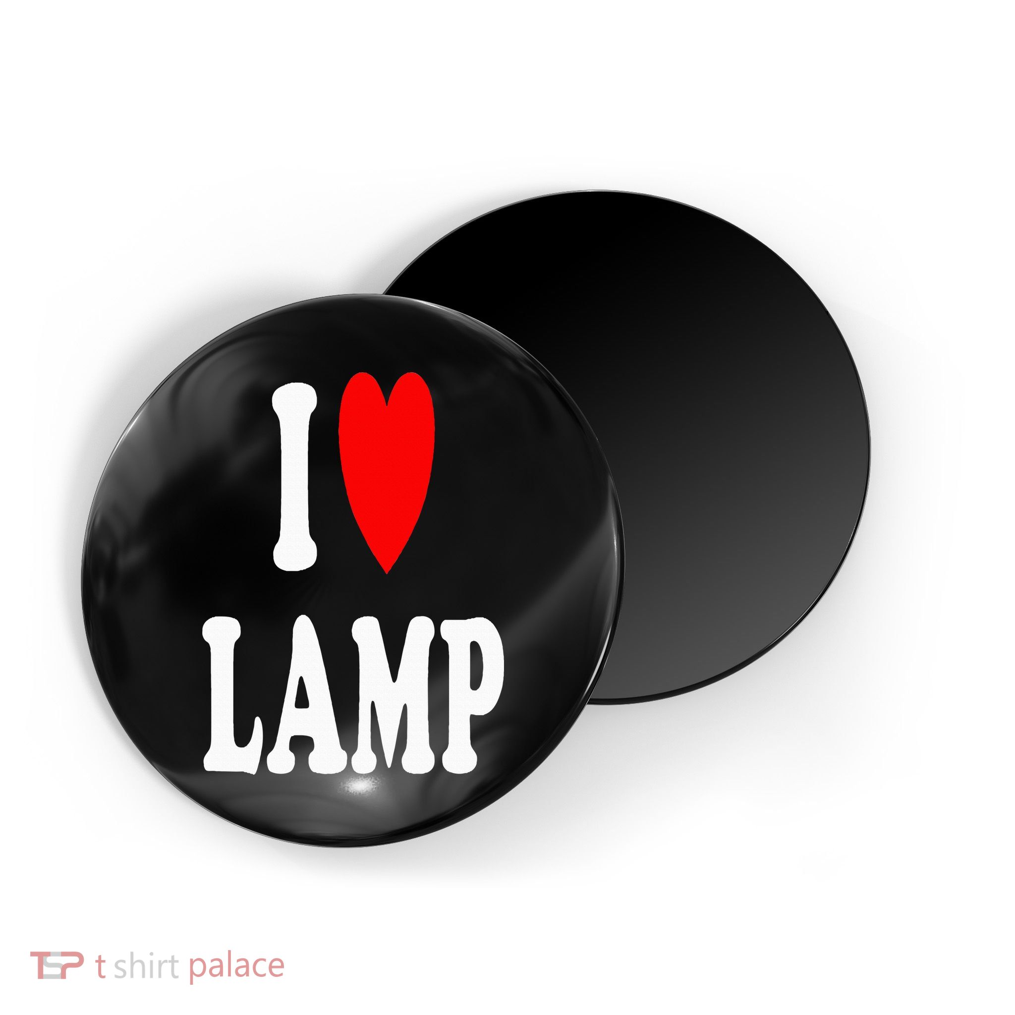 I Love Lamp Funny Light Shade Lampshade Candle Lantern Moth Magnet