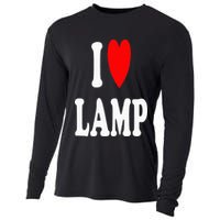 I Love Lamp Funny Light Shade Lampshade Candle Lantern Moth Cooling Performance Long Sleeve Crew