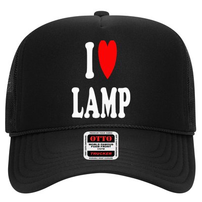 I Love Lamp Funny Light Shade Lampshade Candle Lantern Moth Trucker Hat