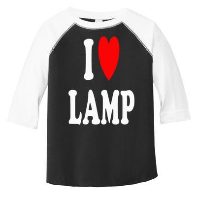 I Love Lamp Funny Light Shade Lampshade Candle Lantern Moth Toddler Fine Jersey T-Shirt