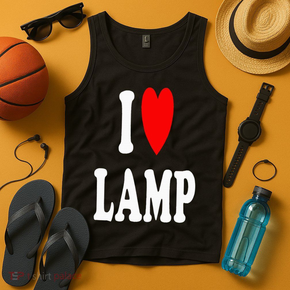 I Love Lamp Funny Light Shade Lampshade Candle Lantern Moth Tank Top