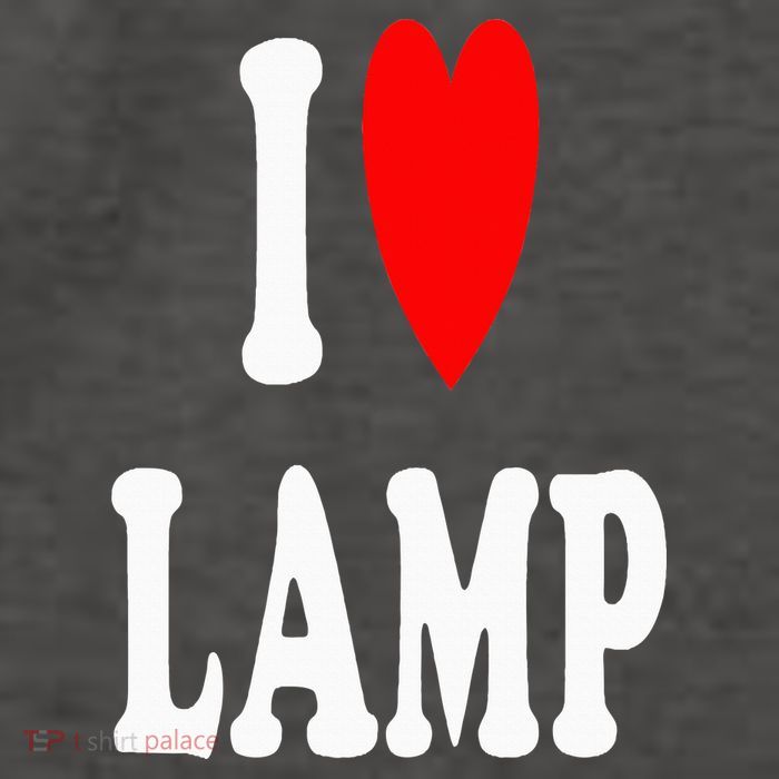 I Love Lamp Funny Light Shade Lampshade Candle Lantern Moth Vector Backpack