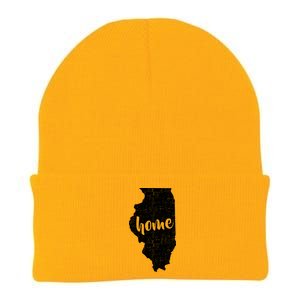 Illinois Home State Knit Cap Winter Beanie