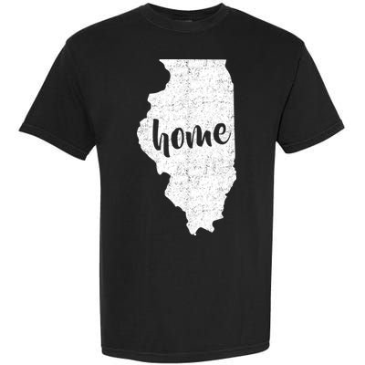 Illinois Home State Garment-Dyed Heavyweight T-Shirt