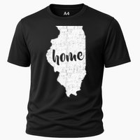 Illinois Home State Cooling Performance Crew T-Shirt