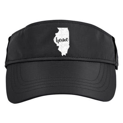 Illinois Home State Adult Drive Performance Visor