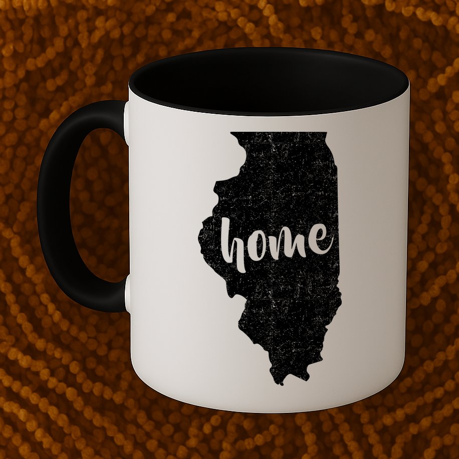 Illinois Home State Mug