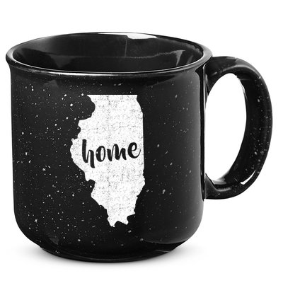 Illinois Home State 15oz Campfire Ceramic Mug
