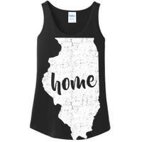 Illinois Home State Ladies Essential Tank