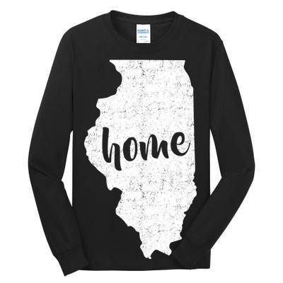 Illinois Home State Tall Long Sleeve T-Shirt