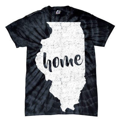 Illinois Home State Tie-Dye T-Shirt