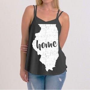 Illinois Home State Women's Strappy Tank