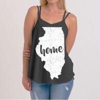 Illinois Home State Women's Strappy Tank