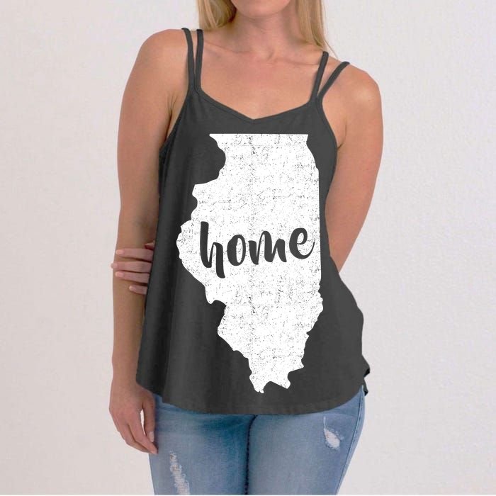 Illinois Home State Women's Strappy Tank