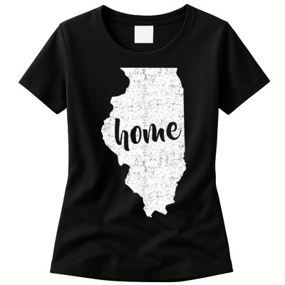 Illinois Home State Womens T-Shirt