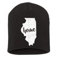 Illinois Home State Short Acrylic Beanie