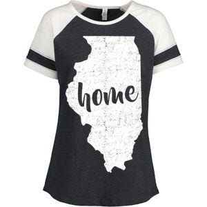 Illinois Home State Enza Ladies Jersey Colorblock Tee