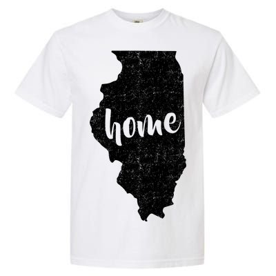 Illinois Home State Garment-Dyed Heavyweight T-Shirt