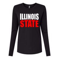 Illinois State Womens Cotton Relaxed Long Sleeve T-Shirt