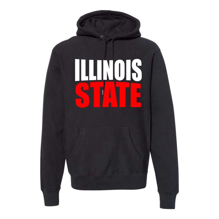 Illinois State Premium Hoodie