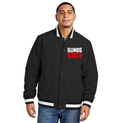 Illinois State Insulated Varsity Jacket