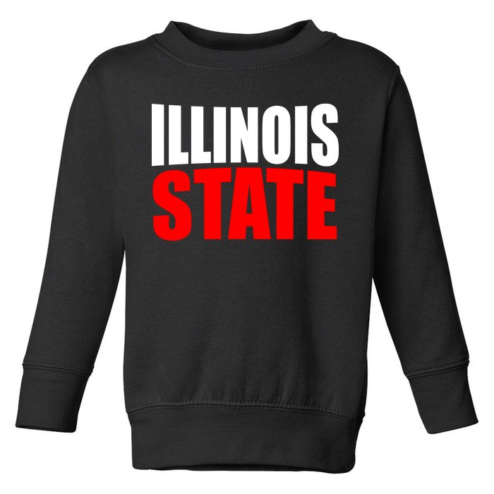 Illinois State Toddler Sweatshirt