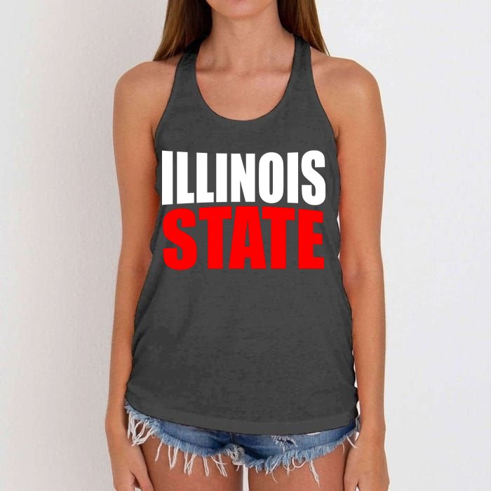 Illinois State Women's Knotted Racerback Tank