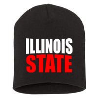 Illinois State Short Acrylic Beanie