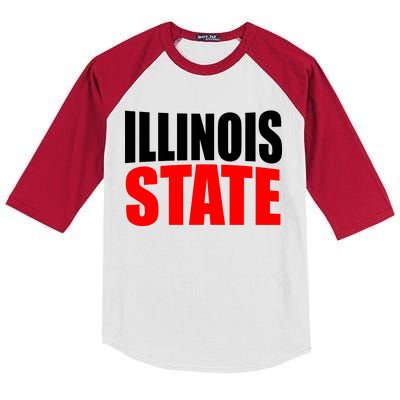 Illinois State Kids Colorblock Raglan Jersey