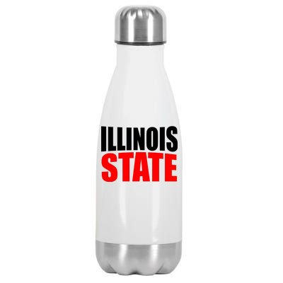 Illinois State Stainless Steel Insulated Water Bottle