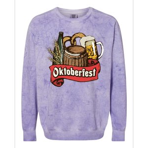 Illustration Oktoberfest Colorblast Crewneck Sweatshirt