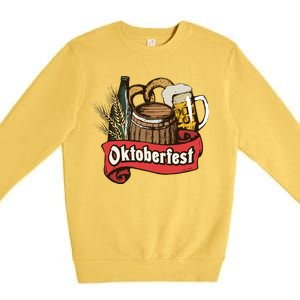 Illustration Oktoberfest Premium Crewneck Sweatshirt