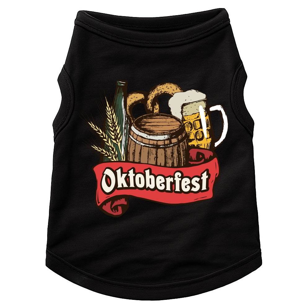 Illustration Oktoberfest Doggie Tank